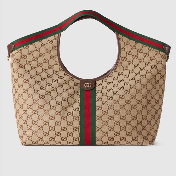 Gucci Beige Monogram Tote Brand New tags attached! Still in box - Picture 5 of 16